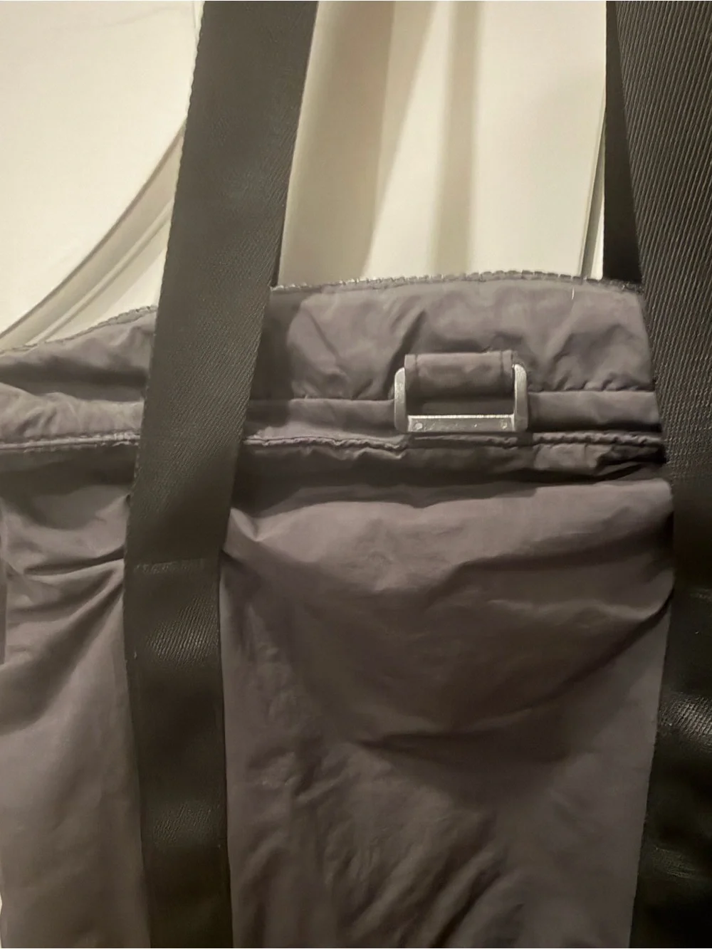 Everyday Black Laptop Tote Bag with Durable Straps